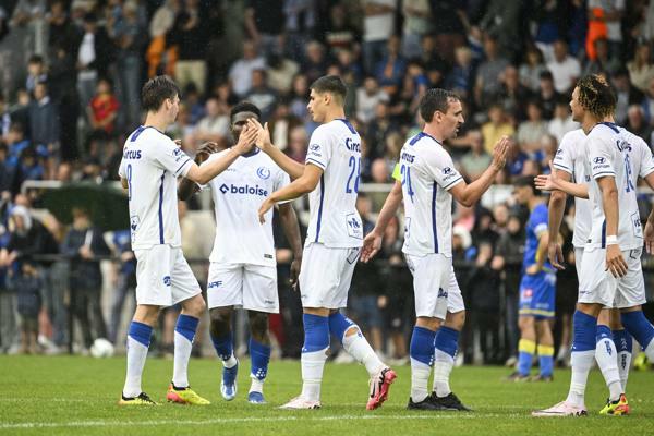 KAA Gent wint opener in Merelbeke
