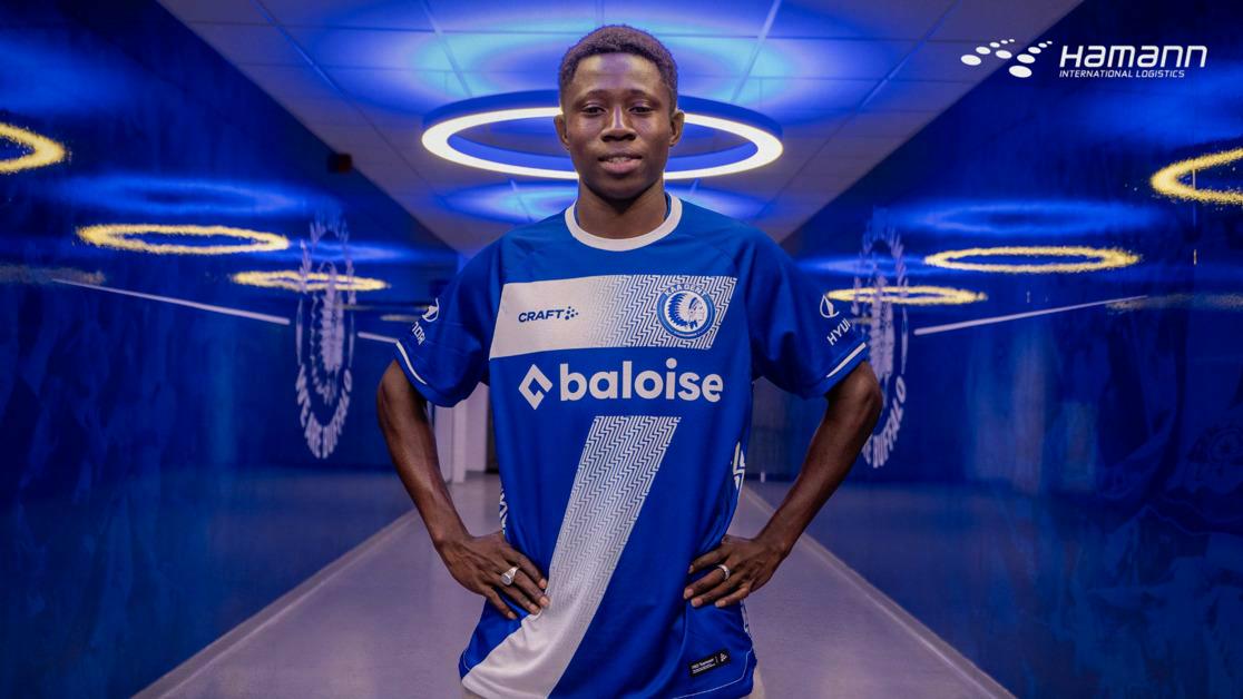 El Hadji Seck tekent contract | KAA Gent Website