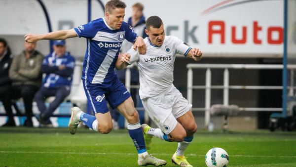 Gent verliest van Club Brugge