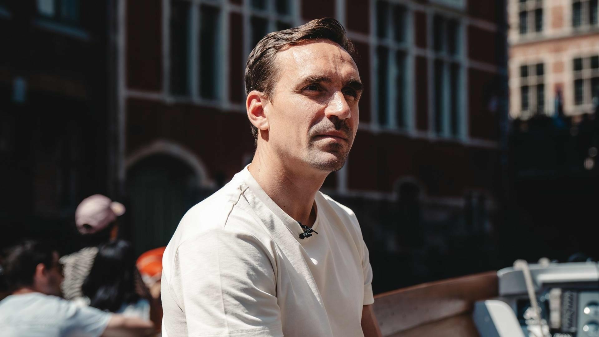 Kapitein Sven Kums neemt afscheid