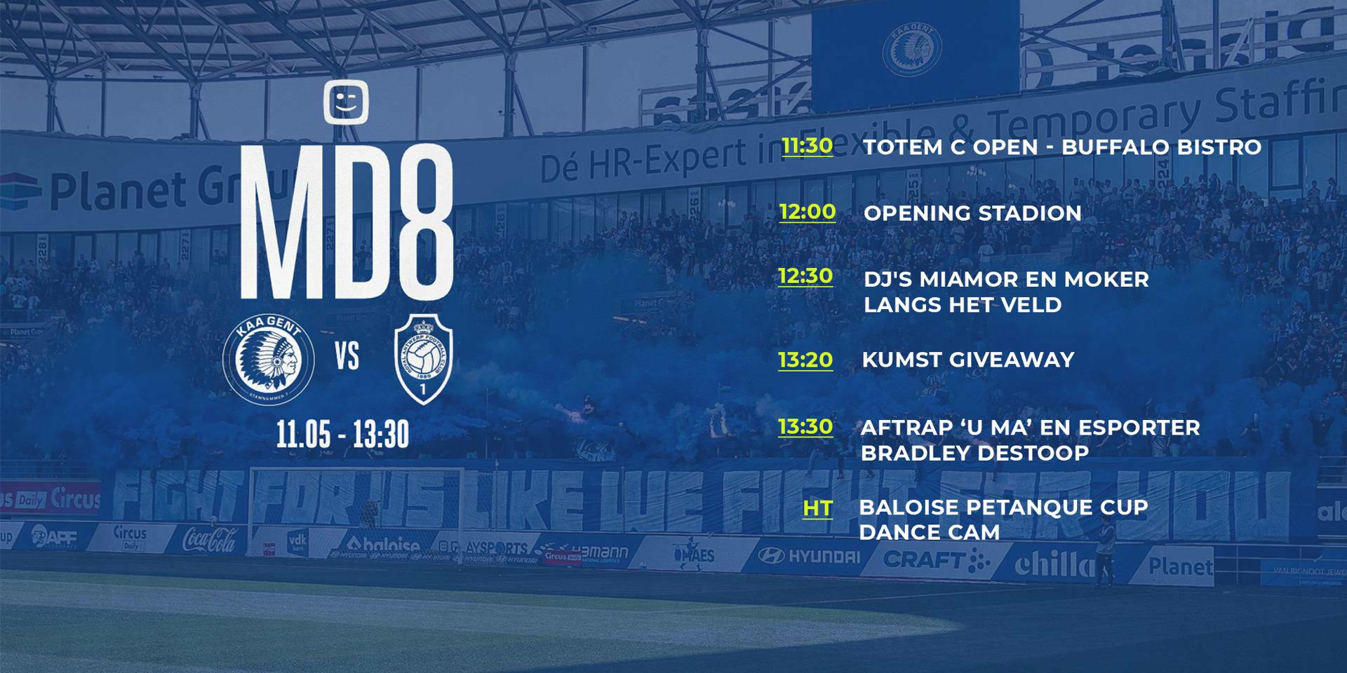 All the way vs. Antwerp
