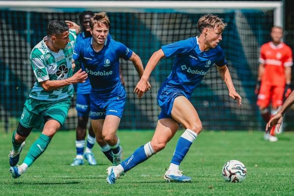 KAA Gent en La Louvière spelen gelijk