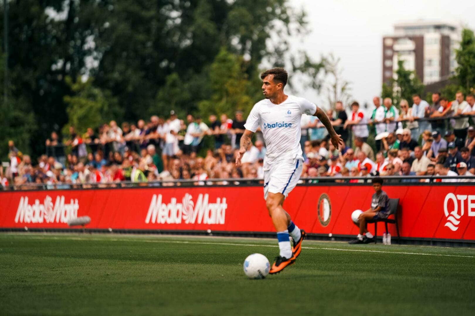 KAA Gent wint van Feyenoord