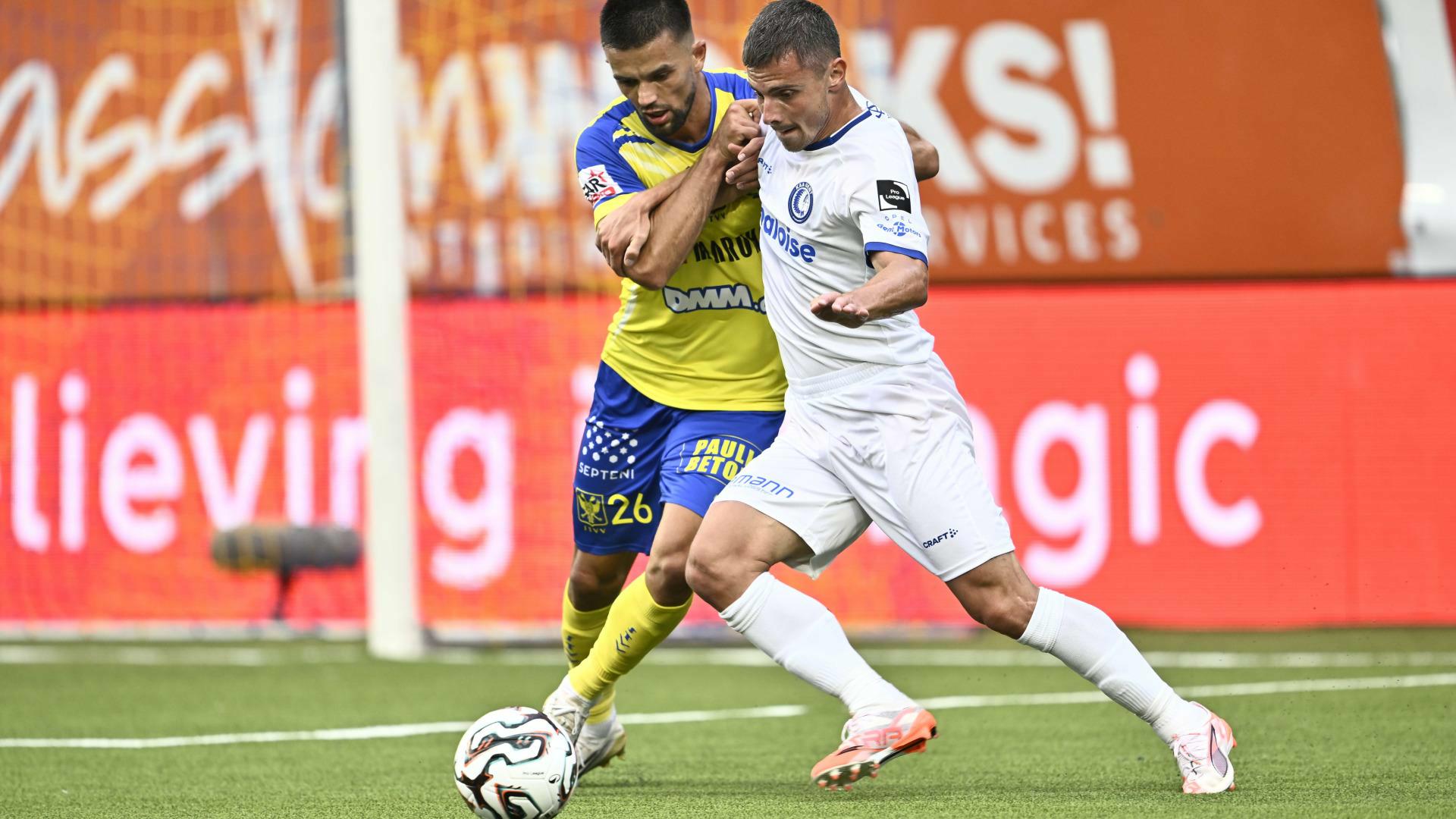 Gent opent seizoen met verlies bij STVV