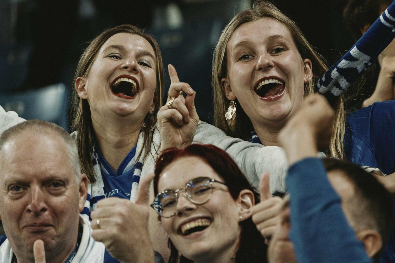 De kampioen op bezoek!