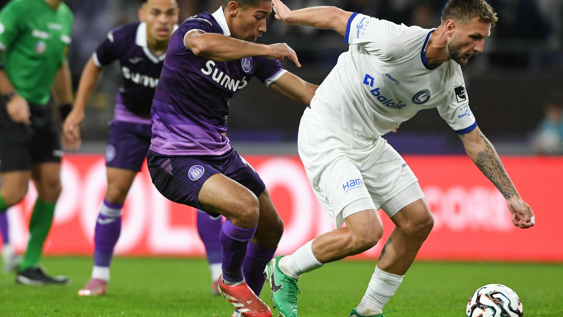 Geen punten op Anderlecht