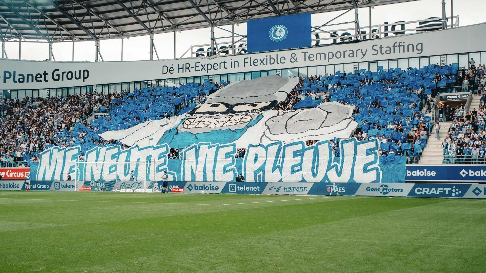 Op tijd voor de tifo!