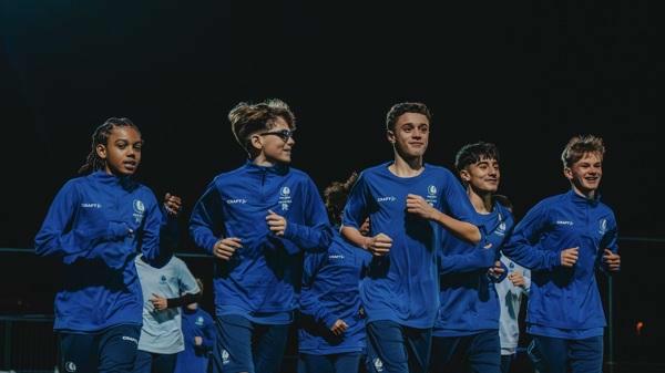 KAA Gent - KRC Genk met onze jeugd!