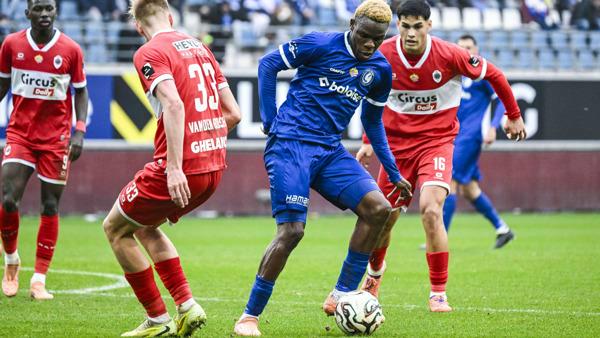 Geen punten tegen Antwerp