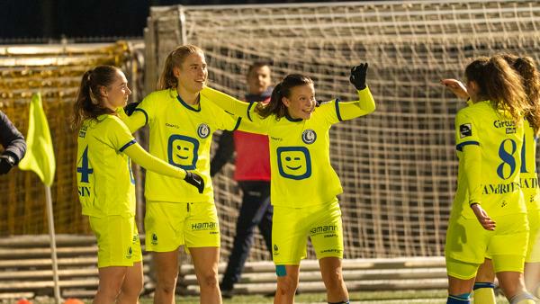 Ladies winnen op Club