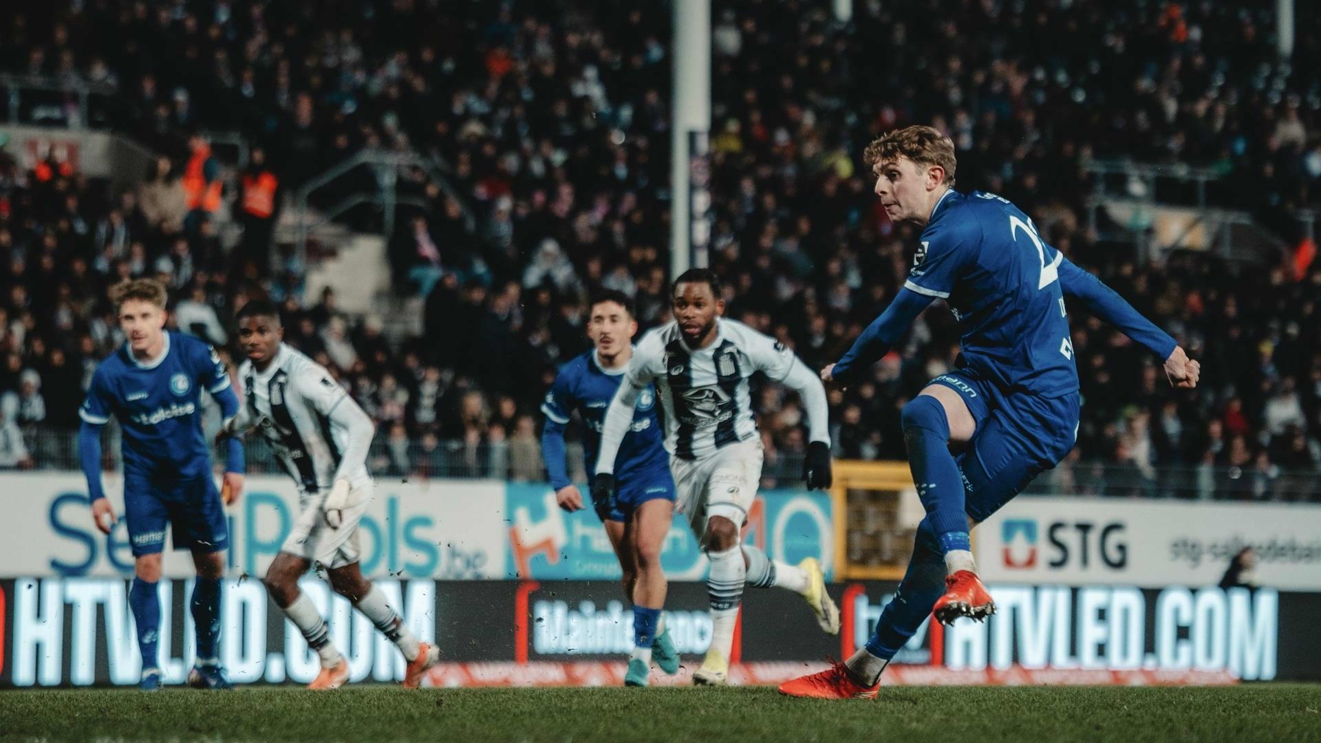 Belangrijke driepunter in Charleroi