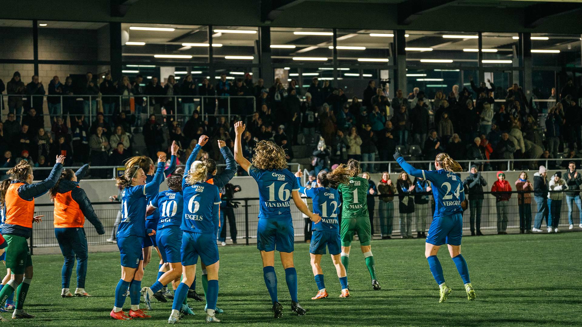 Ladies vieren tegen RSCA Women