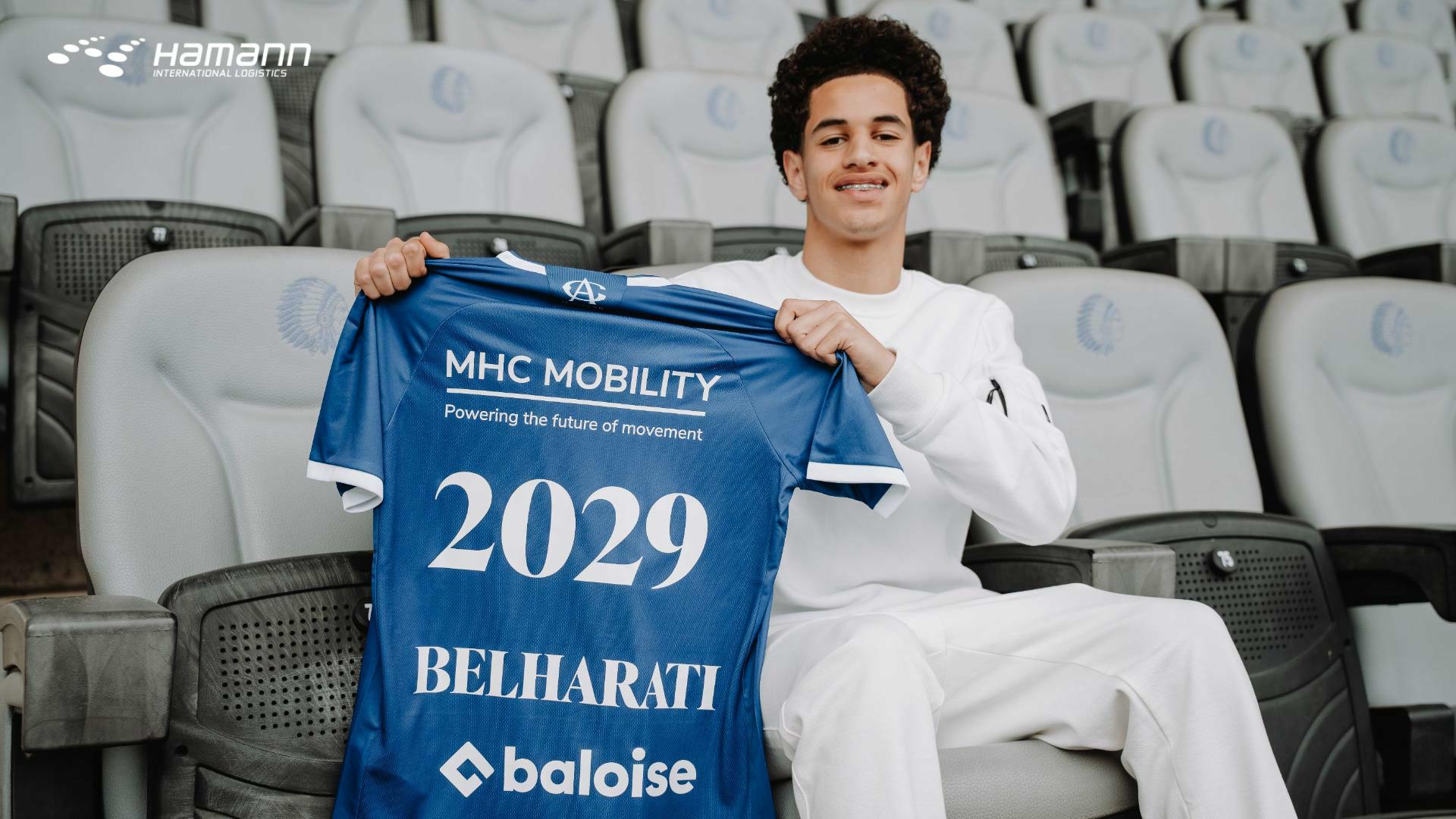 Ilyas Belharati tekent profcontract