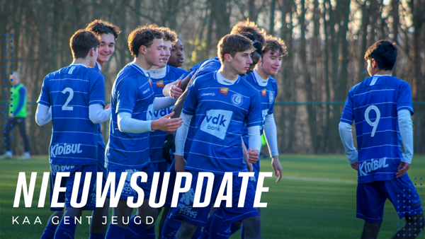 Nieuwsupdate KAA Gent Jeugd