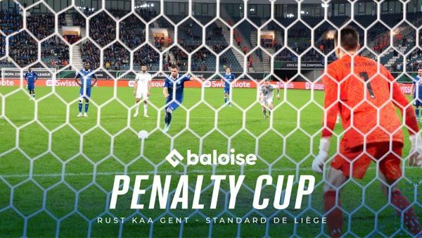 Trap een penalty tijdens KAA Gent - Standard