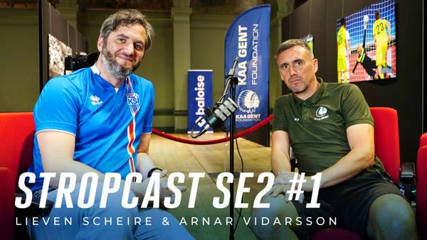 Beluister de nieuwe Stropcast met Lieven Scheire en Arnar Vidarsson