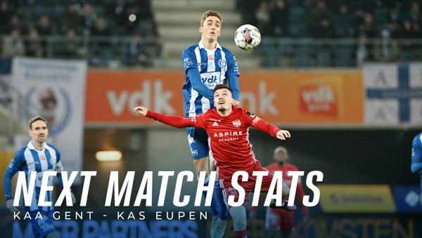 📊 NEXT MATCH STATS: KAA Gent - Eupen