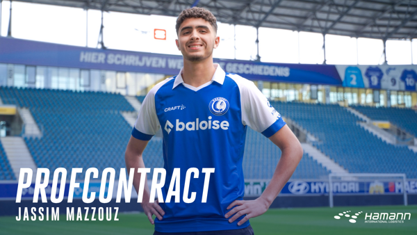 Jassim Mazouz versterkt Jong KAA Gent