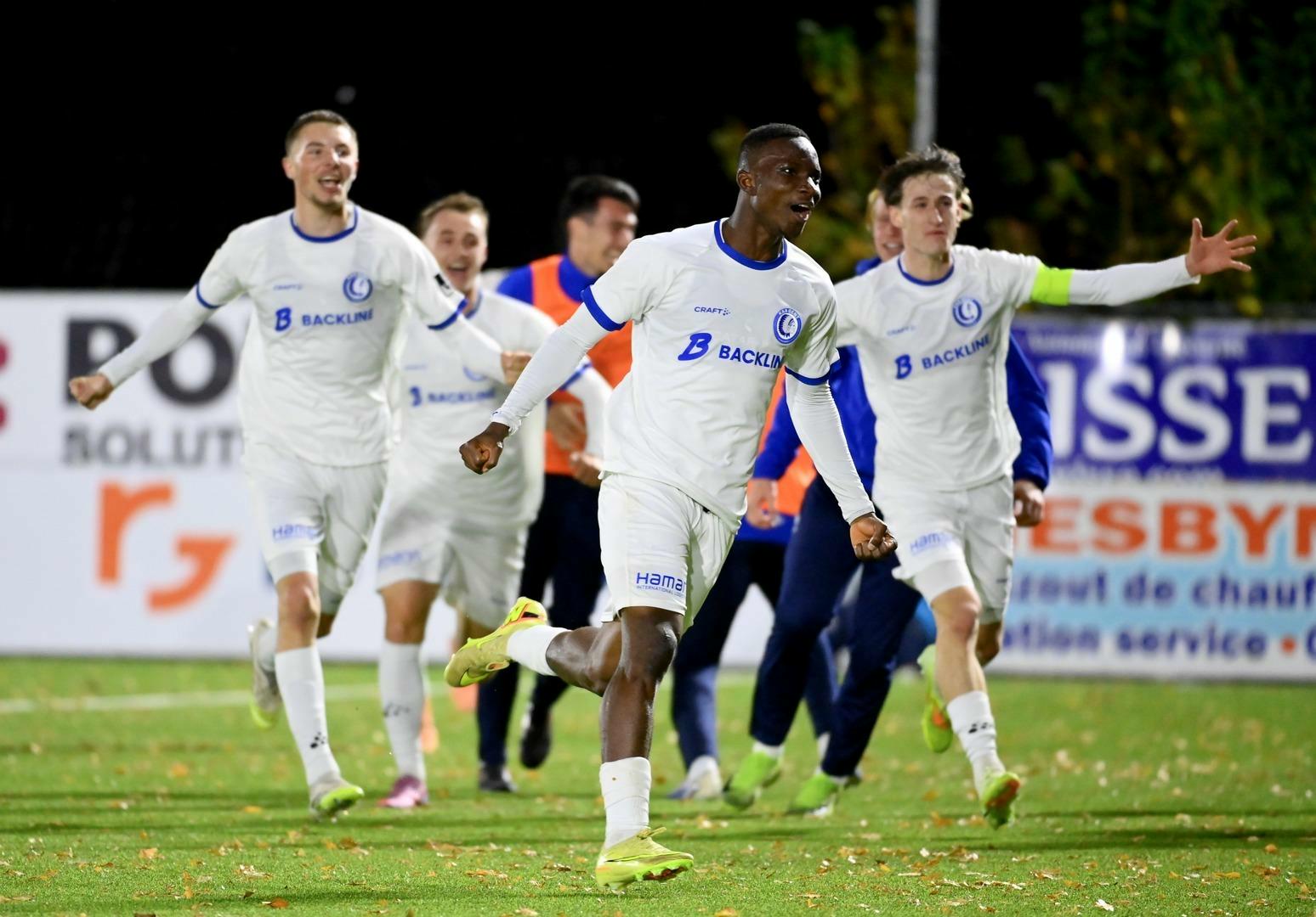 Jong Gent stunt in Luik