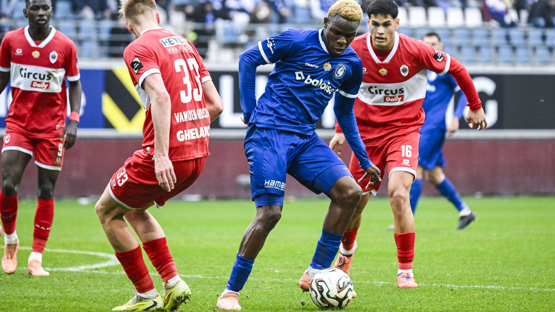 Geen punten tegen Antwerp