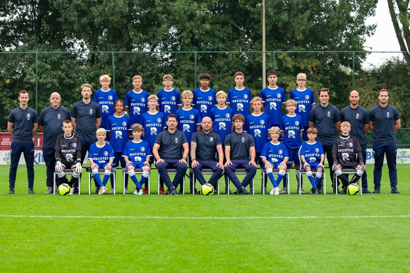 Groepsfoto U14