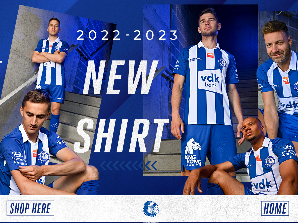KAA Gent Shirts 2022-2023